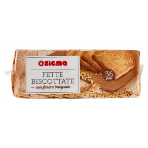 Sisa 36 Fette Biscottate con Farina Integrale 320 g - SuperSISA