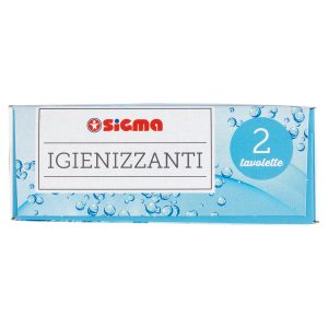 Sigma WC Candeggina & Bicarbonato Igienizzanti 2 x 40 g - SuperSIGMA