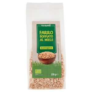 VerdeMio Farro Soffiato al Miele biologico 150 g - SuperSIGMA