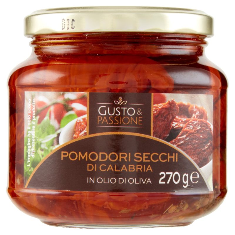 Gusto & Passione Pomodori Secchi di Calabria in Olio di Oliva 270 g