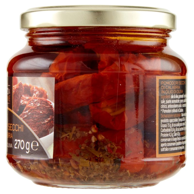 Gusto & Passione Pomodori Secchi di Calabria in Olio di Oliva 270 g