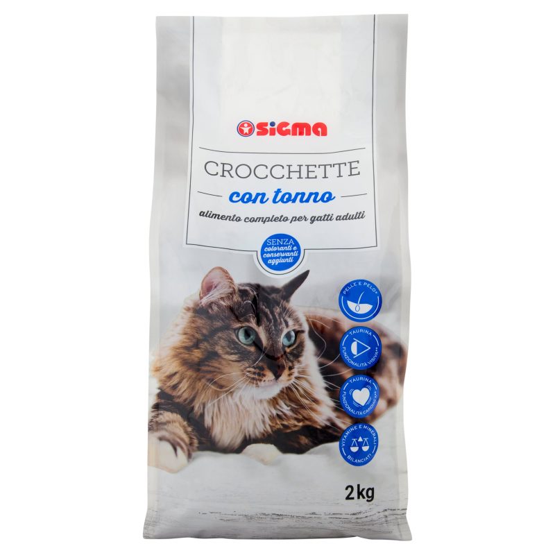 Sigma Crocchette Gatto con tonno 2 kg