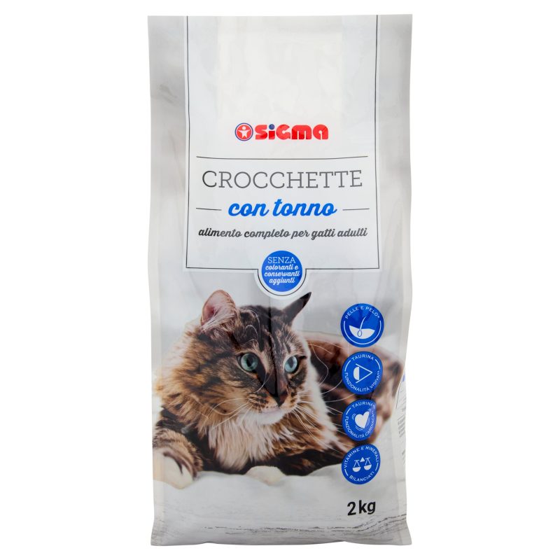 Sigma Crocchette Gatto con tonno 2 kg