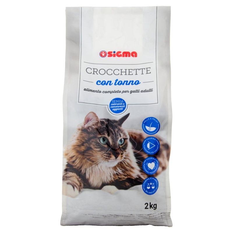 Sigma Crocchette Gatto con tonno 2 kg