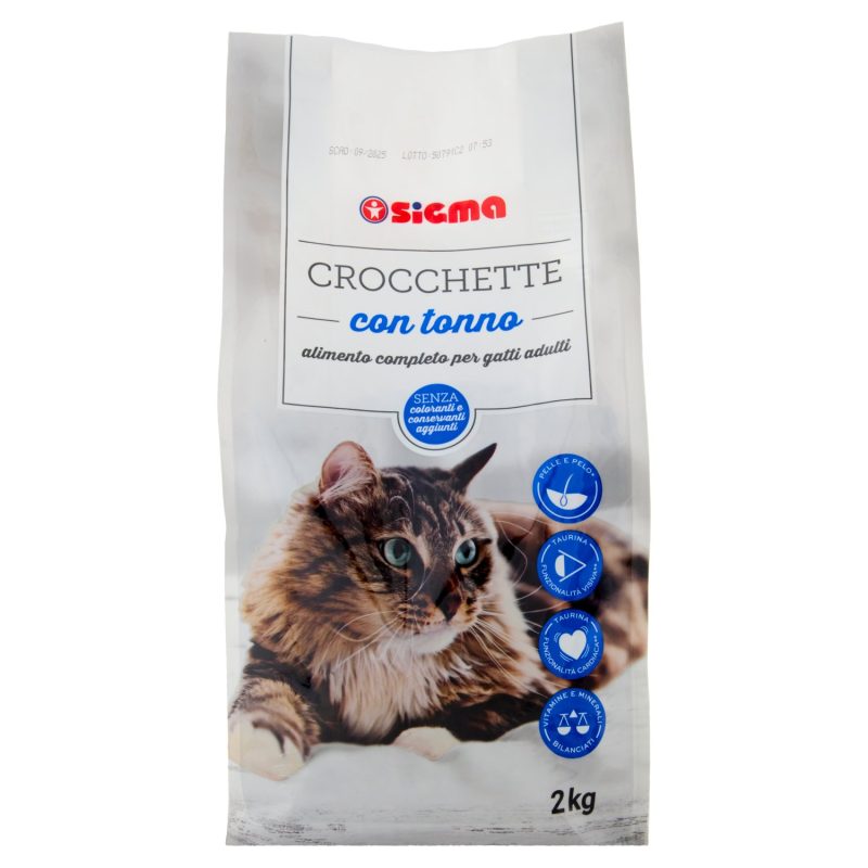 Sigma Crocchette Gatto con tonno 2 kg