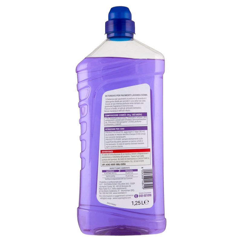 Sigma Detersivo Pavimenti Lavanda 1,5 L